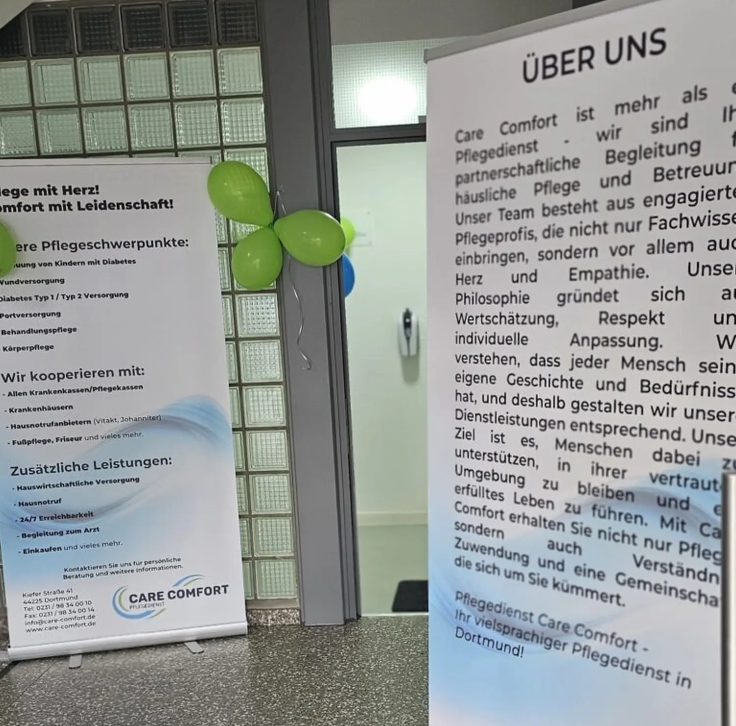 Care Comfor GmbH - Pflegedienst - Ein paar unvergessliche Momente von unserem Tag der offenen Tür.