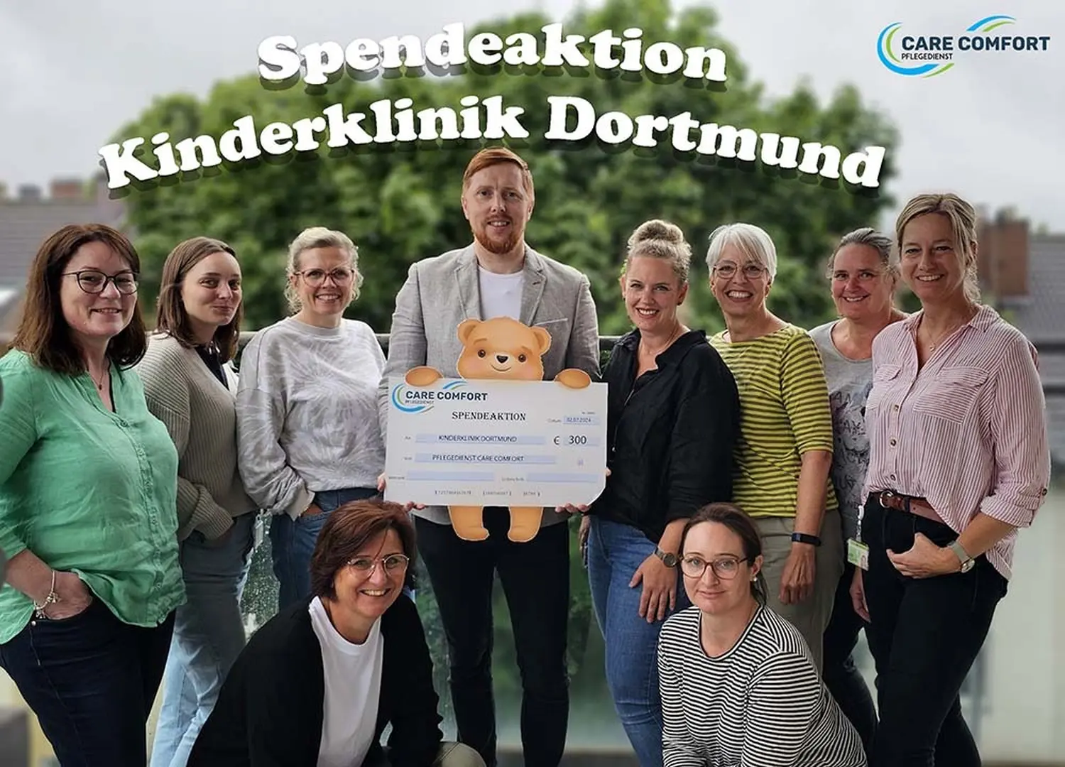 Care Comfor GmbH - Pflegedienst - Spendeaktion Kinderklinik Dortmund
